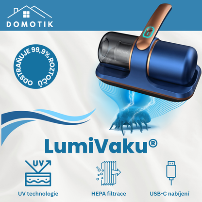 LumiVaku® ruční vysavač s UV technologiemi