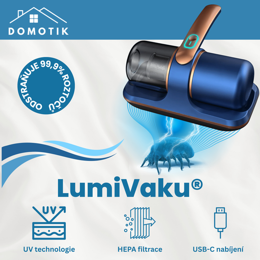 LumiVaku® ruční vysavač s UV technologiemi