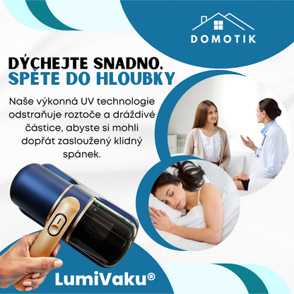 LumiVaku® ruční vysavač s UV technologiemi