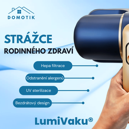 LumiVaku® ruční vysavač s UV technologiemi